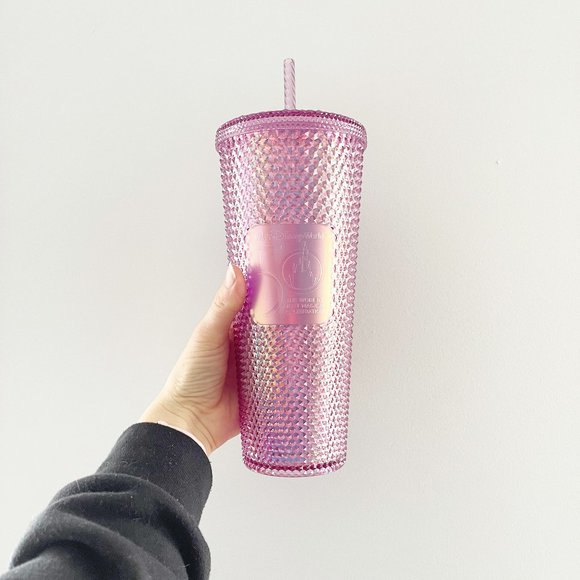 Starbucks Other - ✨ NWT Disneyland 50th Anniversary Pink Studded Tumbler | Starbucks x Disney